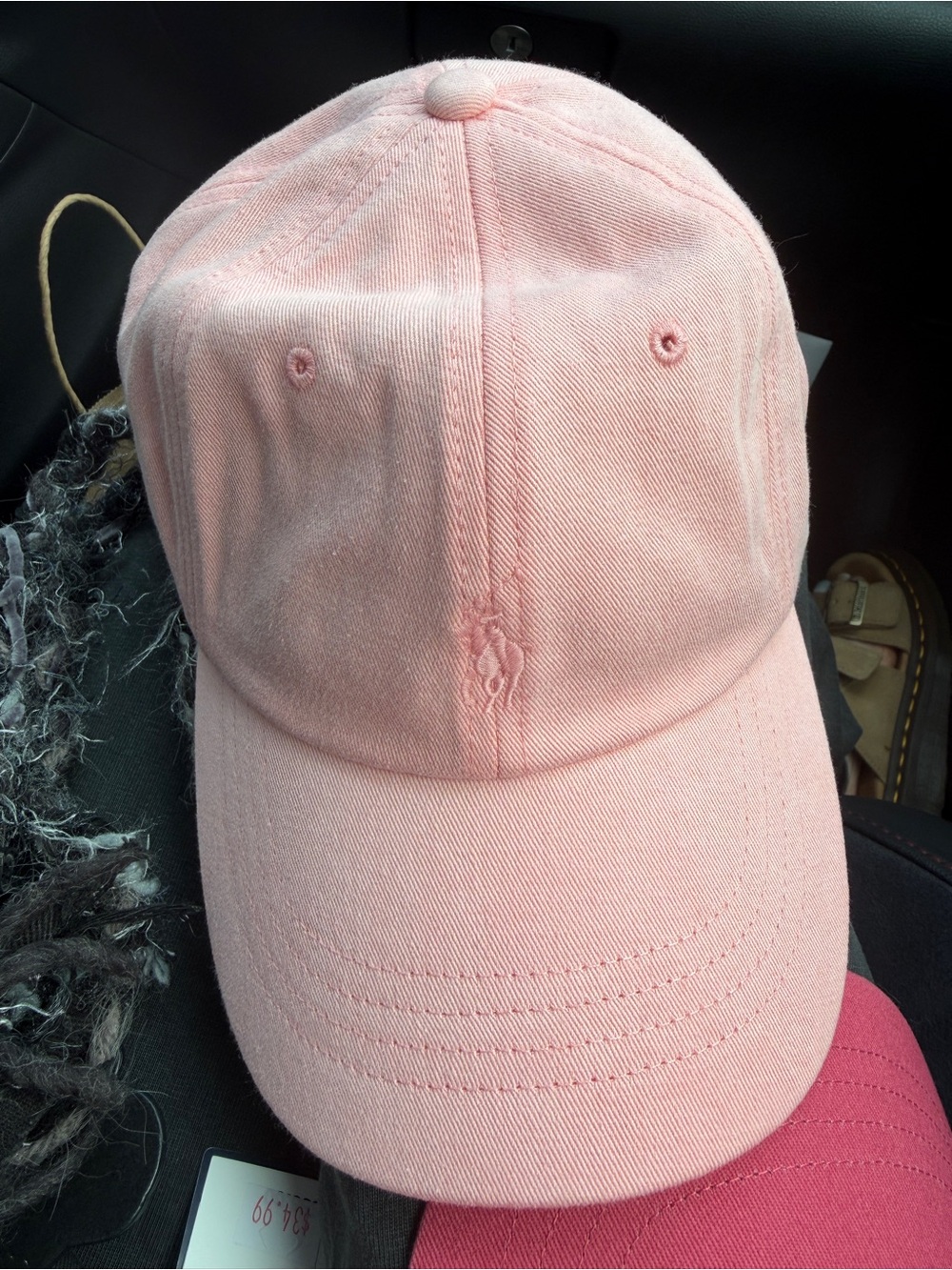 New with tag Ralph Lauren Light Pink Polo Baseball Cap Hat